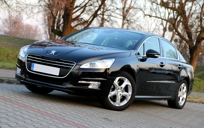 Peugeot 508 cena 37800 przebieg: 199000, rok produkcji 2014 z Oława małe 407